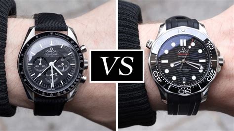 omega seamaster 300m vs speedmaster professional|Omega Seamaster Professional 300m review.